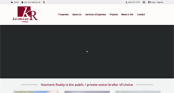 Desktop Screenshot of kosmontrealty.com