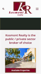 Mobile Screenshot of kosmontrealty.com